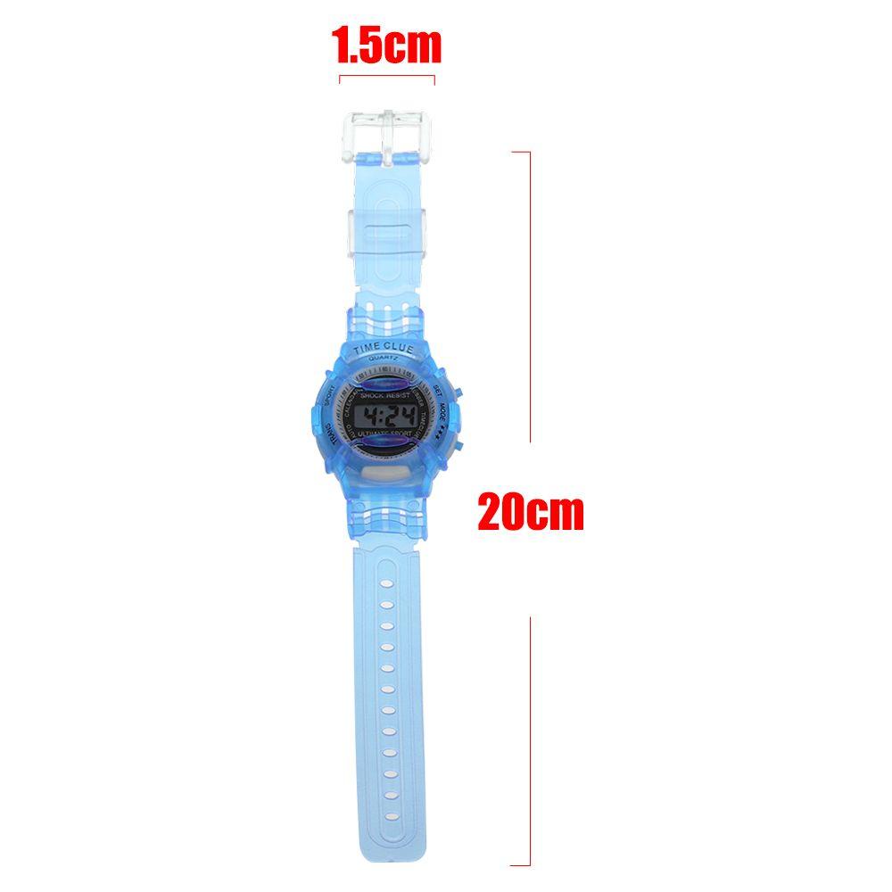 Kids Child Cartoon Children Digital Watches Electronic Meter LCD Wristwatch Candy Wrist Watch
