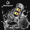 2X LED Light Dual Color Bulb T25 3157 P27-7W 5630 20SMD Canbus Car Brake Reverse Lamp Turn Signal White Amber B, 500284423A2