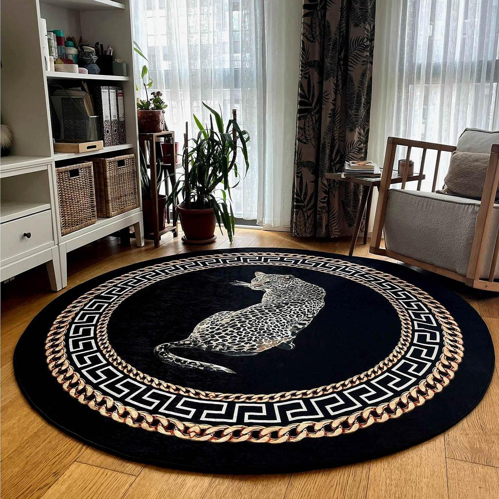 ePeddler Домашний декоративный леопардовый узор, цифровая печать, моющаяся нескользящая точечная основа, новое поколение ковров для гостиной, кухни, ванной комнаты и напольного коврика