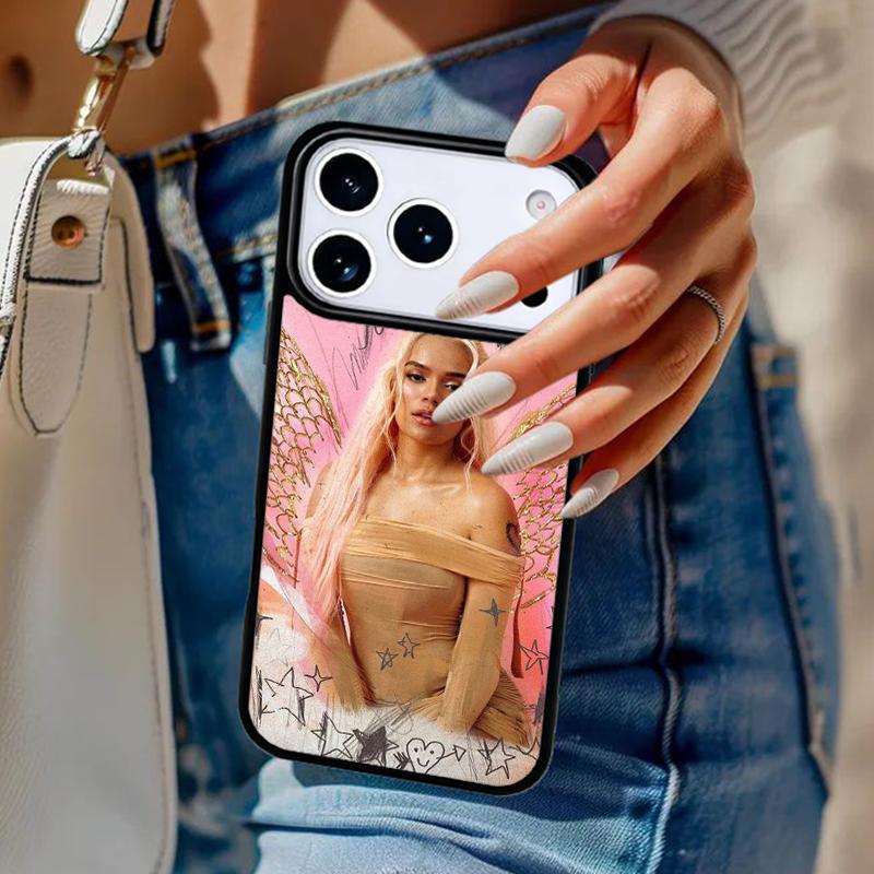 Чехол для телефона певицы Karol G Для iPhone 17 Air 14 15 13 12 Max Чехол Для Apple 16e 11 Pro Max Plus Coque