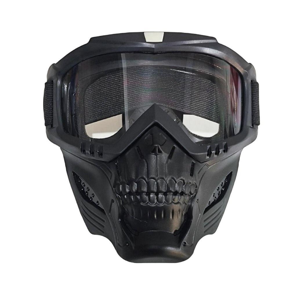 Наголовные очки Skull Head Мотоциклетные очки Защита глаз Мотокросс Skulls Mask Безопасность