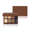 Heme 6-Color Eyeshadow Palette (6 Colors) Brown Tea Taiwanese Cosmetics