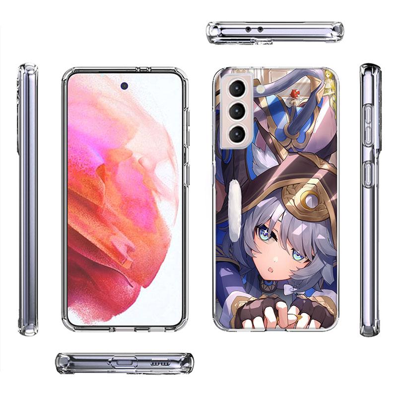 Чехол для телефона Honkai Star Rail Cipher для Samsung Galaxy S25 Edge S24 S23 FE S21 S20 S10 Plus S22 S26 Ultra Прозрачные чехлы TPU C
