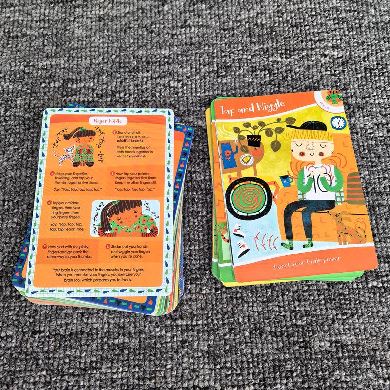 Mindful Kids 50 активностей осознанности для доброты Карточная настольная игра