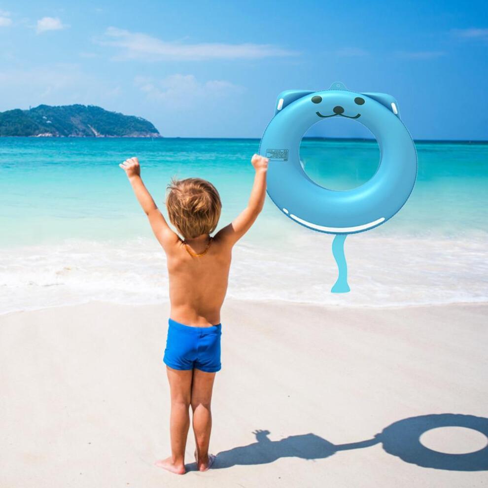 Bouée gonflable pour piscine, idéale pour s'amuser dans l'eau. Bouée intérieure avec un personnage adorable, design portable et matériau durable