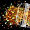 5 Colors Alphabet Glitter Epoxy Resin Festival Chunky Letters Mixed Sequins