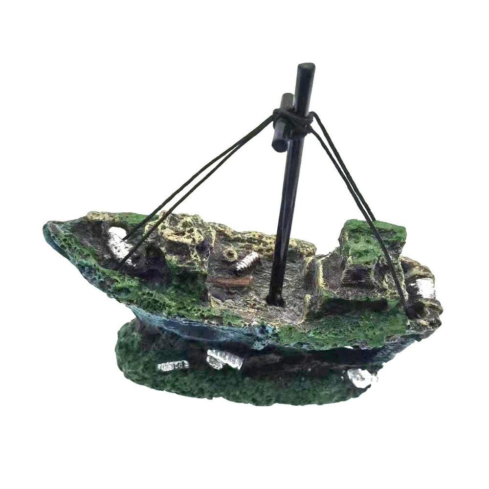 Craft Pet Supplies Тонущее дерево Декорация для аквариума Аквариумное украшение Кораблекрушение Пещера для укрытия рыб