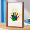 DIY Family Handprint Kit Transparent Photo Frame  for Family Baby Pet