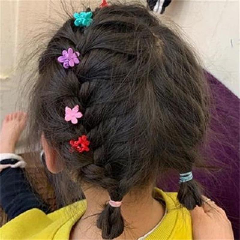 Мини заколки - зажимы для волос, 20 штук