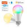 Беспроводная светодиодная лампа WiFi, умная лампа RGB E27, светодиодная лампа Tuya /Homekit, умная жизнь, Google Home, голосовое управление Alexa, освещение для дома