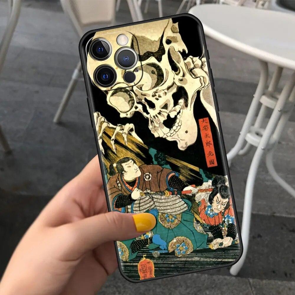 Чехол для телефона Samurai Japan Art для iPhone Samsung Galaxy Redmi Xiaomi Oppo OnePlus Note SA 7 8 9 10 11 12 13 14 20 21 22 23 53 54 Pro Max Plus Ultra