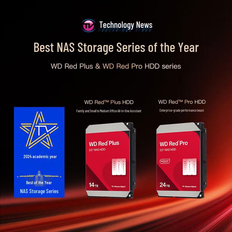 Жесткий диск Western Digital Red Plus для NAS