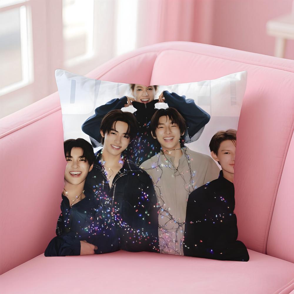 Korean Handsome Boy Group CCortis Cushion Cover Pillow Case Soft Skin Friendly Fabric Concealed Zipper