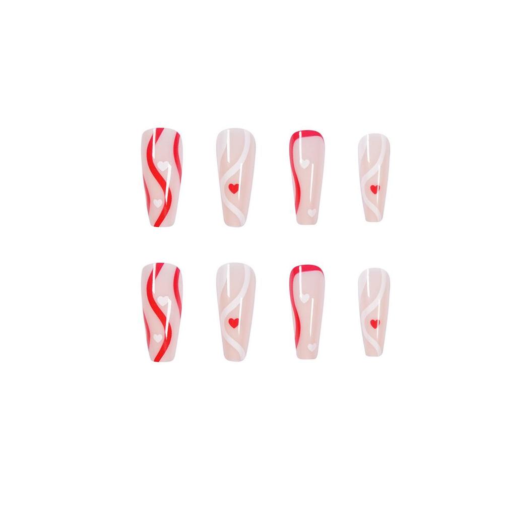 Набор для наращивания ногтей Pop False Nails и съемных наклеек Cross-Border