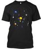 Футболка "Солнечная система T" Идеально для любителей космоса T-Shirt Сделано в США S-5XL Унисекс Футболка