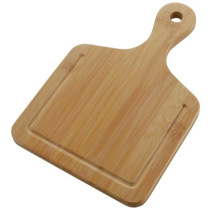 Captain Stag Bamboo Cutting Board GRAVY WELL 30x20x1.5cm UP-2696 Natural
