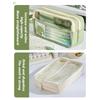 Handheld Pencil Case Transparent Stationery Organizer Simple Stationery Bag  Students