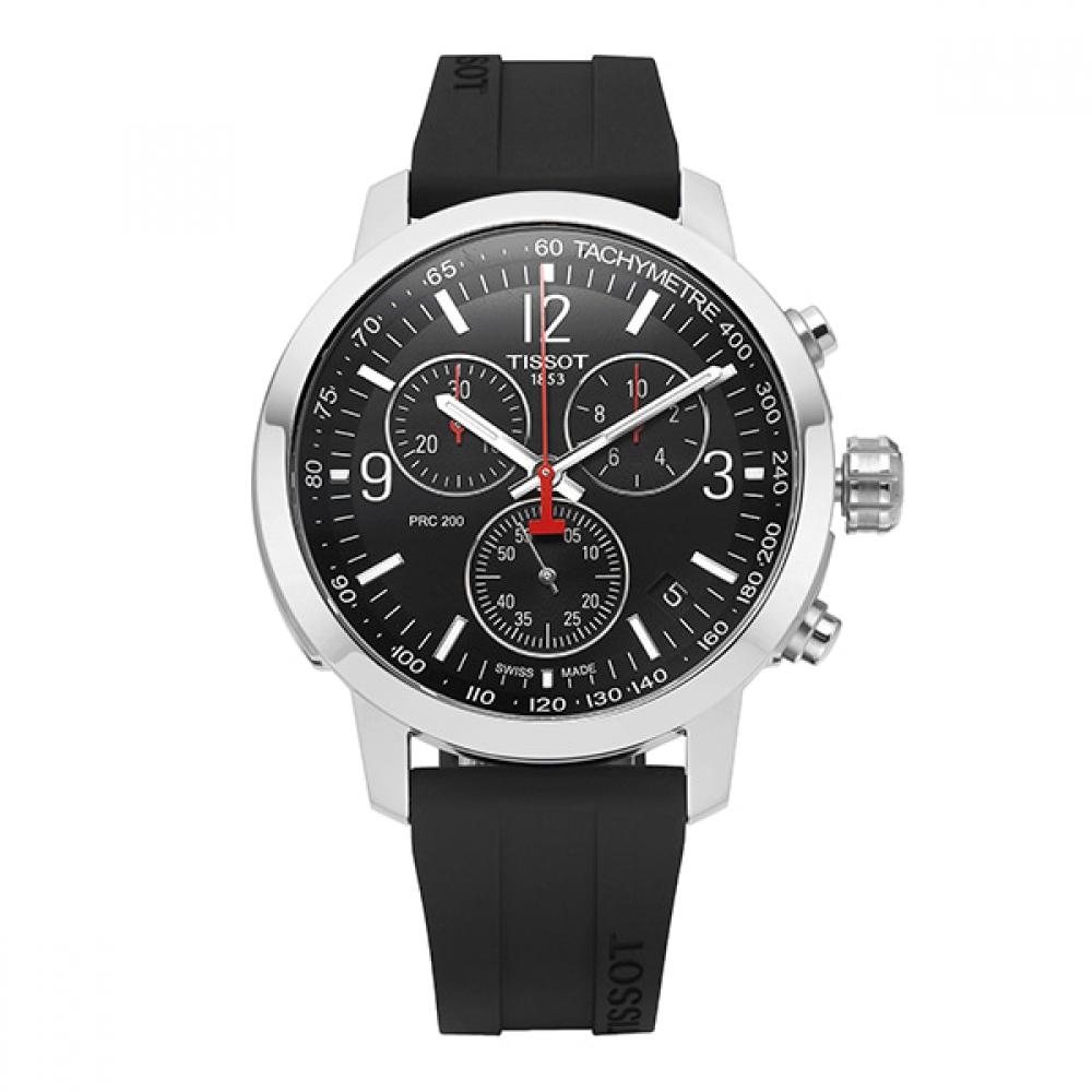 TiSSoT T114.417.17.057.00 T1144171705700 Prc 200 Eol T SporT Men S ureThane waTch