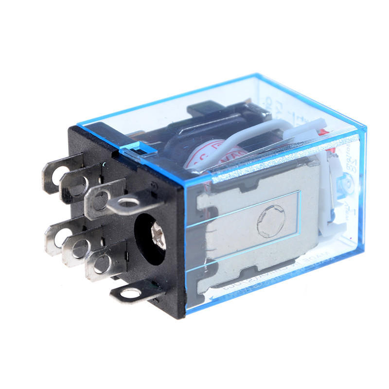 10A AC220V катушка силовое реле Ly2Nj Hh62P 8 контактов 2 открыть 2 закрыть с гнездом база