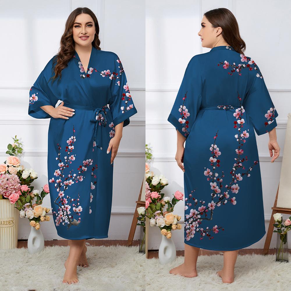 Большие размеры женские новые летние легкие роскошные модные пижамы