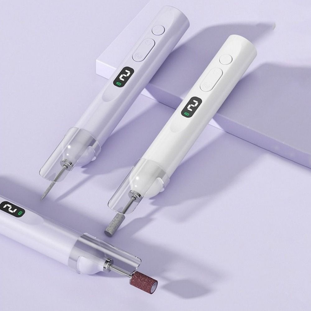 Handheld Electric Nail Polisher Rechargeable Nail Sanding File Dead Skin Removal