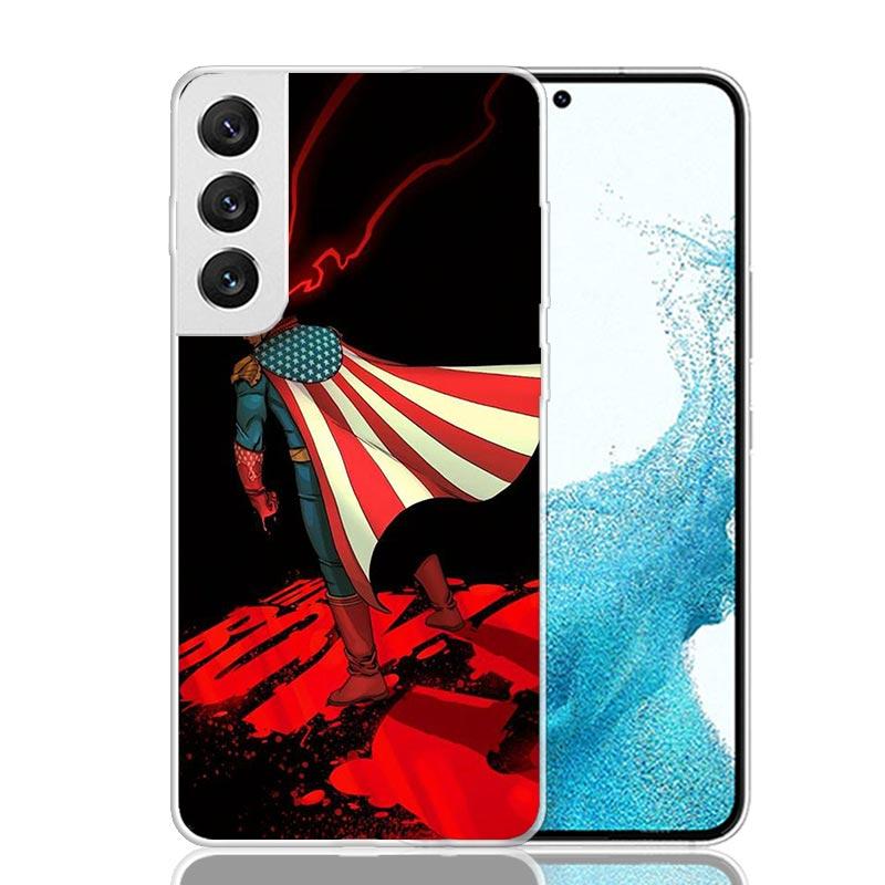 Чехол для телефона The Boys Homelander для Samsung Galaxy S26 S25 Edge S24 S23 FE S22 Ultra S21 Plus S20 + Fundas Cover Coque Galaxy