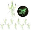 HUBTEC Hairtail Assist Shore Luminous Octopus Set of Rear Triple (Hub Tech) Hooks, Jigging, Jigging, Wind, Bait, 10, Treble, 4-Prong,