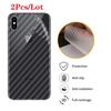 2 шт./лот 3D мягкая задняя пленка из углеродного волокна для iPhone 12 11 Pro 8 7 6S 6 Plus XR XS Max Защитная пленка для экрана