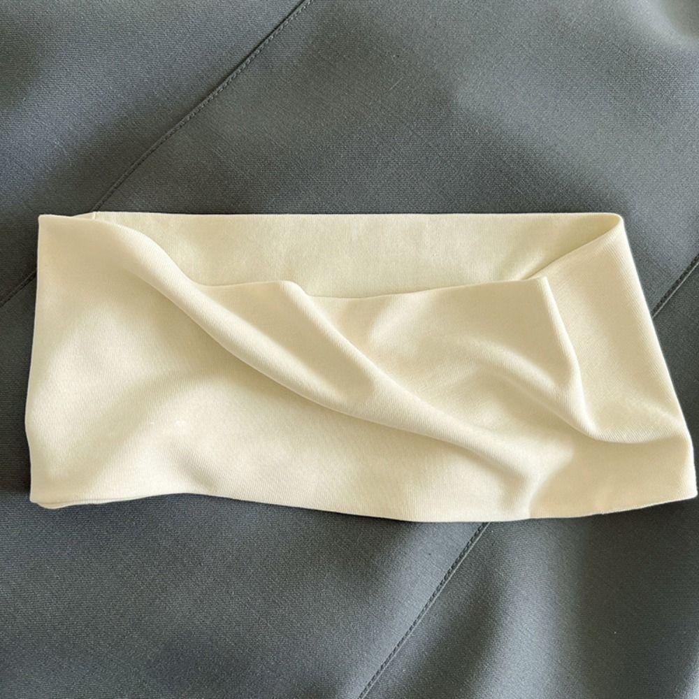 Soft Wide Knitted Headband Knit Sports Hairband Fashion Cotton Elastic Headband Kids