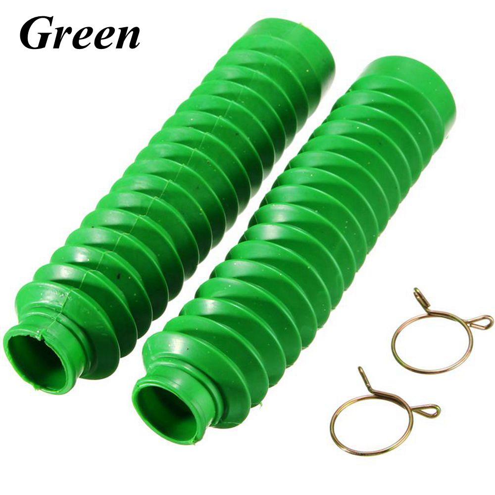 1Pair Fashion Universal New Front Fork Cover Motorcycle Rubber Protector Gaiters Boots Case