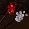 1 Pc Chinese Hair Clips Glass Handmade Hairpin Hair Fork Wooden Hair Sticks