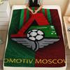 1PC Lokomotiv Moscow Spark Blanket, High quality Comfortable for All Seasons, Home Decor, Warmth and Comfort
