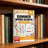 Книга-кроссворд с крупным шрифтом 600 слов Игра для мозга Летние кроссворды Образовательная книга-головоломка со словами для расслабления Ученики