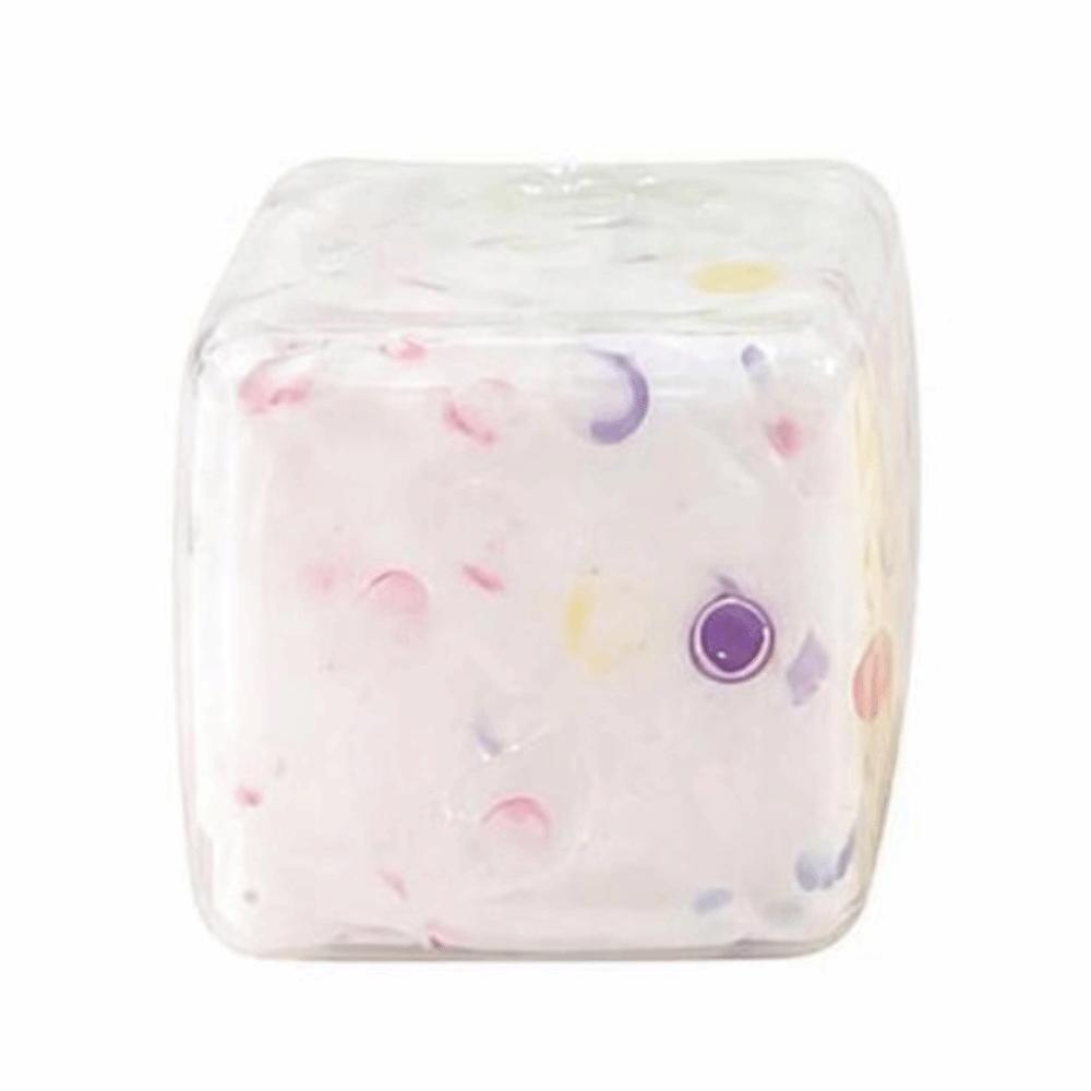 Crunchy Crackling Squishy Toy 5cm Handmade Ball Portable Squeezed Cube Home Decoration
