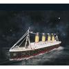 Puzzle 3D Lumineux - Bateau Titanic - Jeu De Construction - EXPLORA - 266 Pièces - Dès 8 Ans