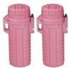 2 Pcs Water Proof Storage Tube Airtight Cover Rubber Sealing   Plastic Tube Storage Box for Outdoor Camping Travel