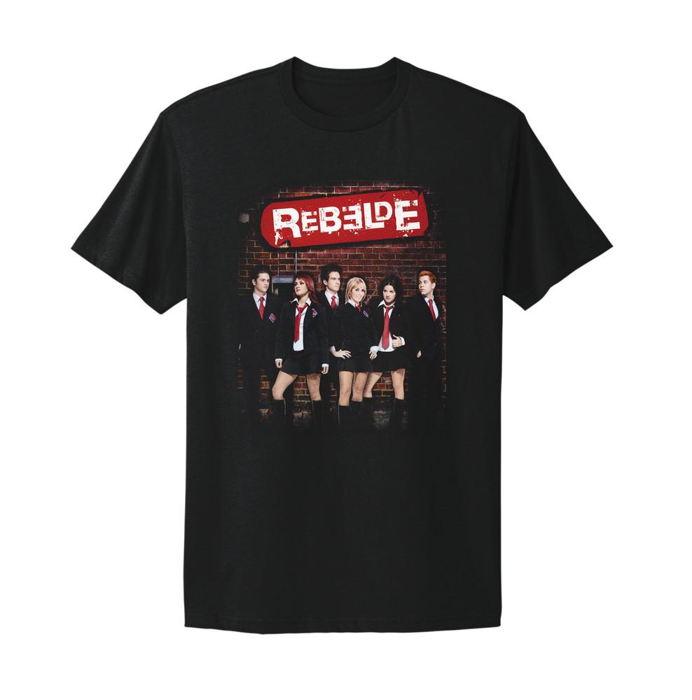 Футболка RBD Touring, Футболка для фанатов RBD, Футболка с логотипом RBD, Футболка для фанатов Rebelde, Унисекс футболка
