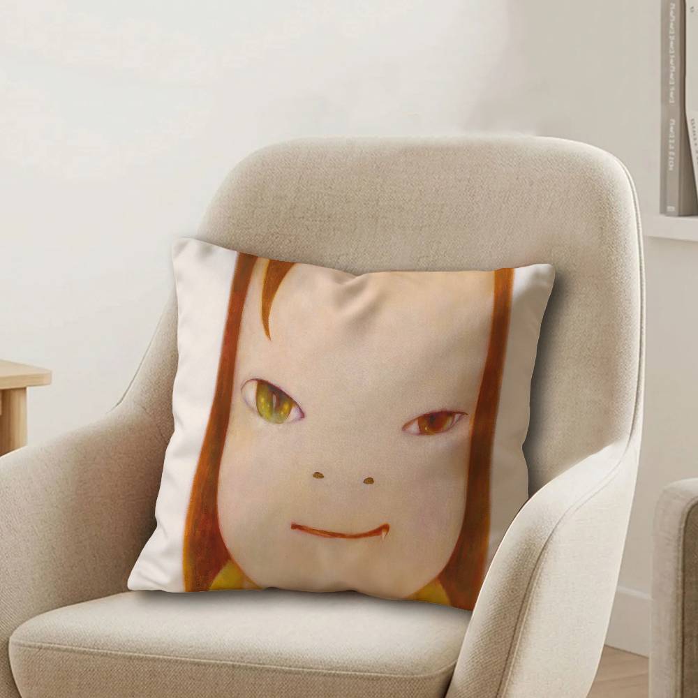YYoshitomoS NNara CARTOON Pillowcases Home Bedding Decorative Pillow Cover Wedding Super Soft Pillow Case