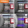Наклейка на автомобиль SHINEKA для Jeep Wrangler JL, крышка багажника, дверная петля, ABS, внешние аксессуары для Jeep Wrangler JL