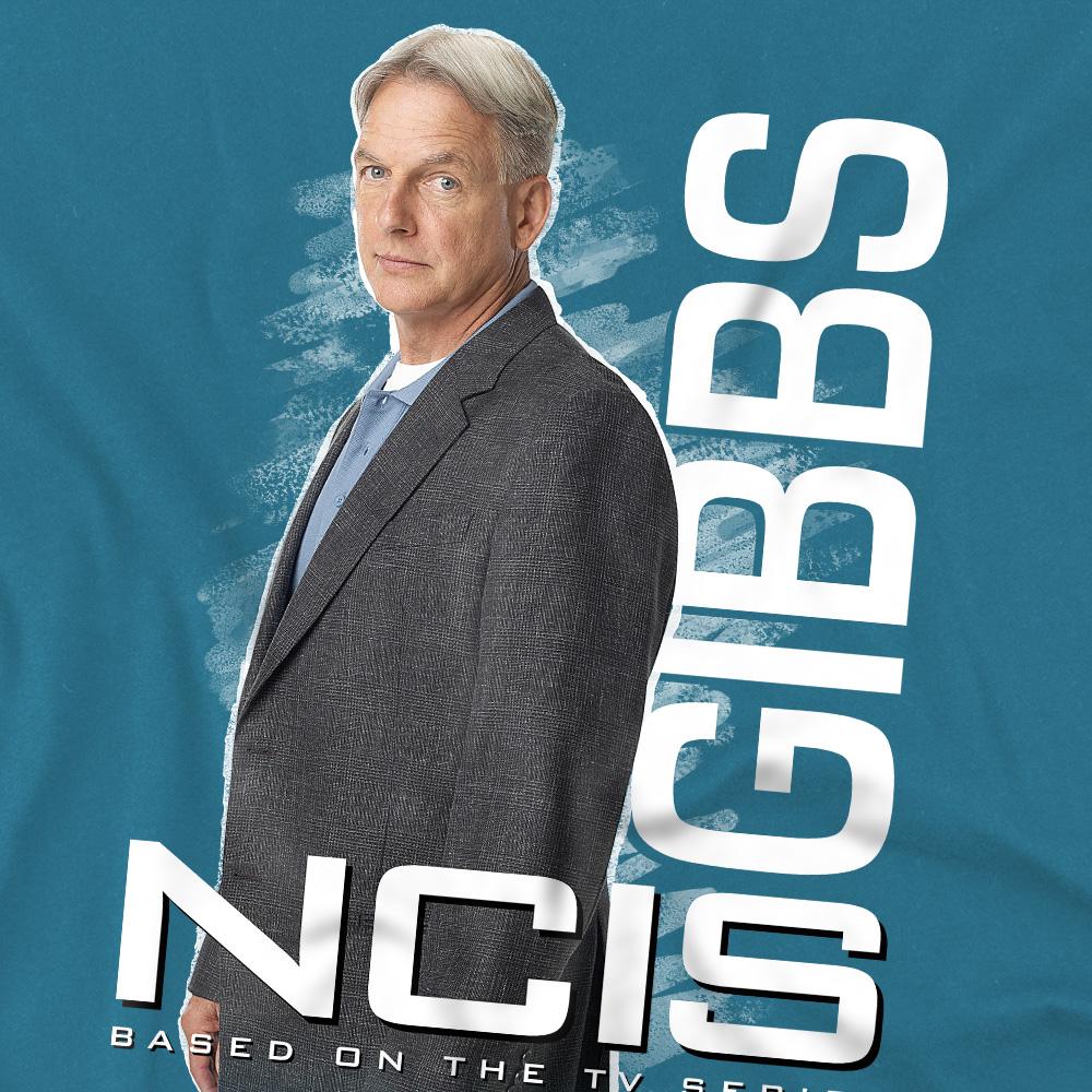 Мужская футболка NCIS с Гиббсом, стоящим