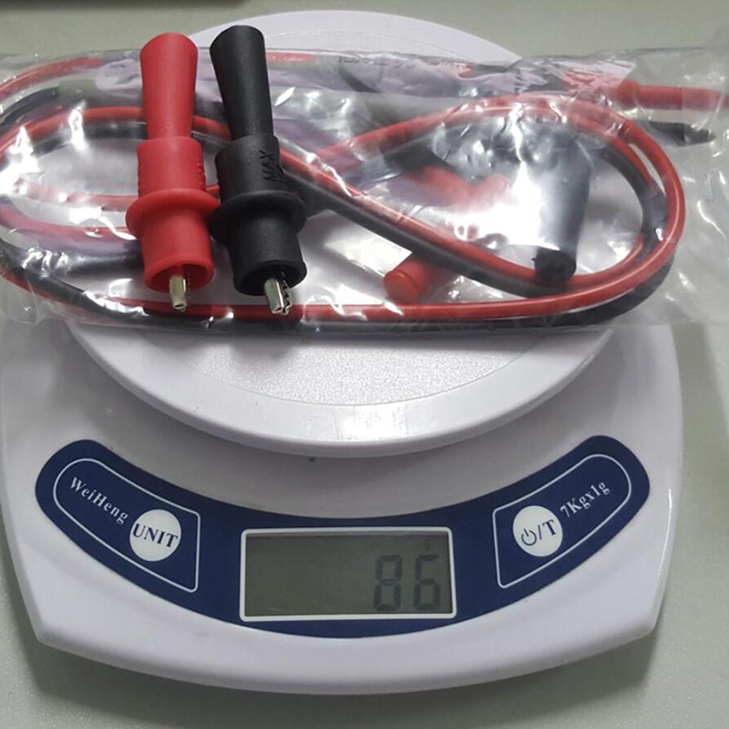 1 пара мультиметра, щуп для проверки провода электрика, ручка-щуп, изолированная ручка, игла для профессионального измерения с зажимом