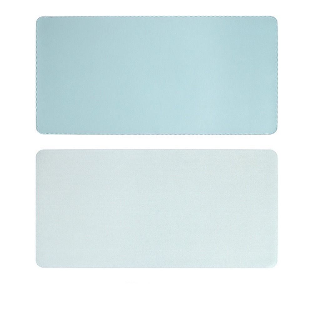 PU Leather PU Mouse Pad Waterproof Keyboard Mousepad Easy Clean Desk Blotter  Home