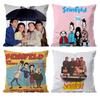 Vantage Movie S-Seinfeld Наволочка Антипылевой клещ Наволочка Невидимая молния Шелковистый короткий плюш Чехол для подушки дивана