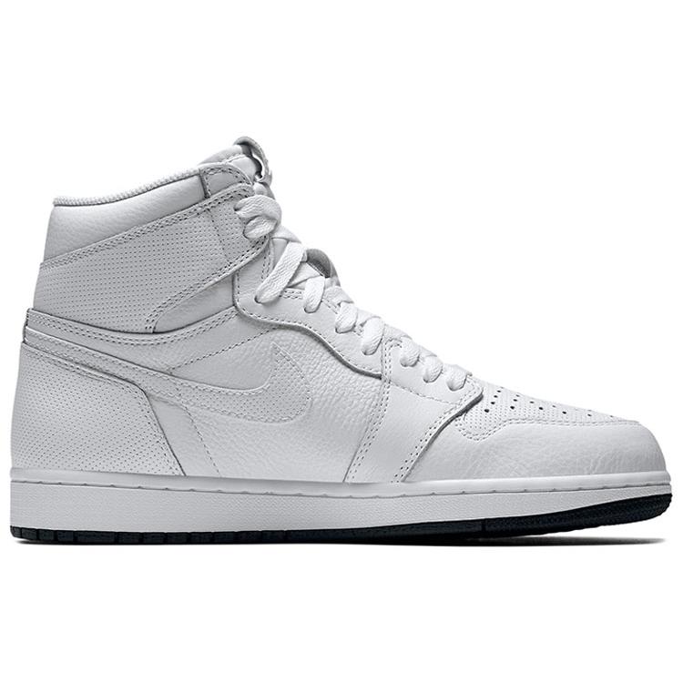 Jordan 1 Ретро Белый Перфорированный 555088-100