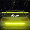 90cm Car Decal Safety Warning Reflector Tape Sticker Rear Trunk Anti Collision Warn Reflective Tape Auto Exterior Accessories