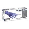 REFLEXX Hi-risk Gants En Nitrile Sans Poudre Gr. 8.9, Taille L, 50 Pièces, Bleu - R99/L