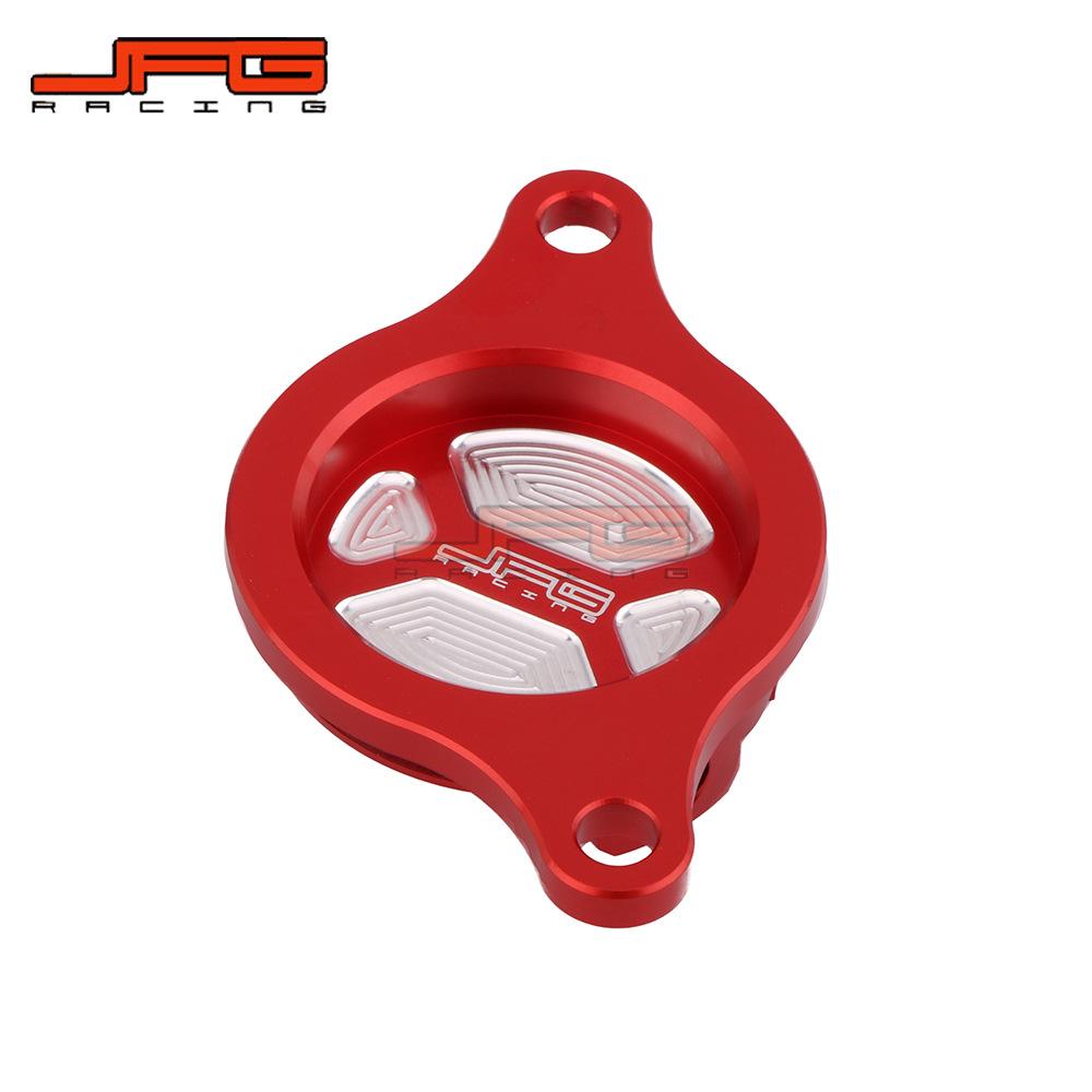 Крышка масляного фильтра двигателя из алюминия с ЧПУ для внедорожных мотоциклов CRF450R 2009-2016
