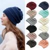 Women's Knit Hat for Ladies Fleece Line Ski Cap Slouchy Winter Hats