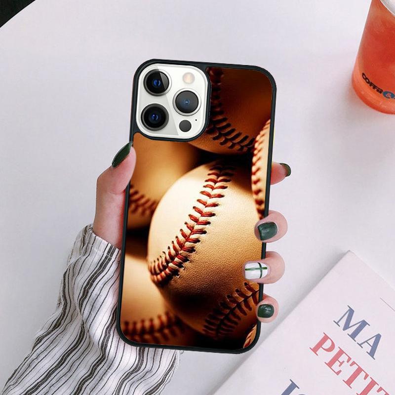 Love Baseball Sport Phone Case For iPhone 17 Air 14 13 12 16Pro Max 15 11 Plus Cover Shell Max coque