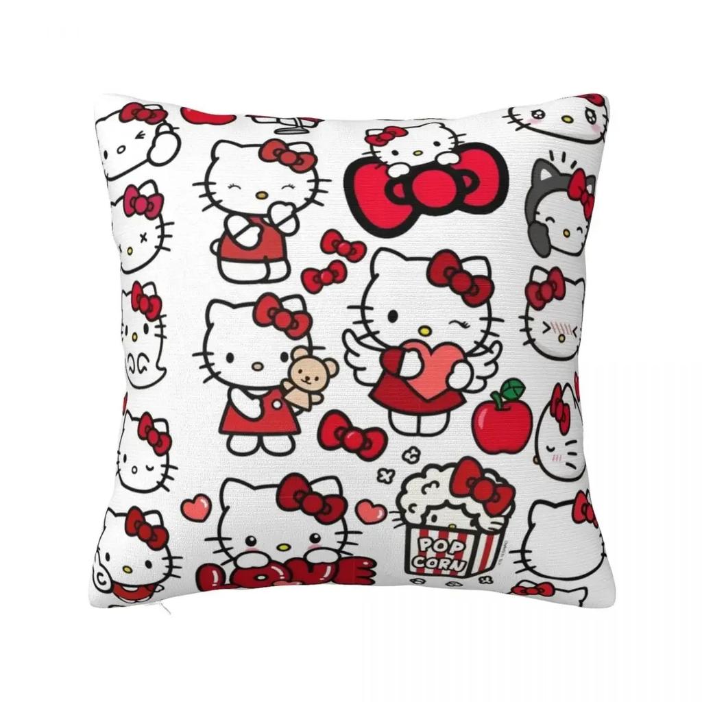 Наволочка Hello Kitty Винтажный дизайн Диван Автомобиль Домашний декор